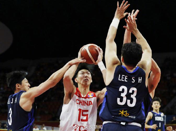 中国篮球对韩国的决赛直播