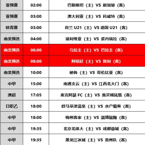 中日足球比赛直播时间及链接