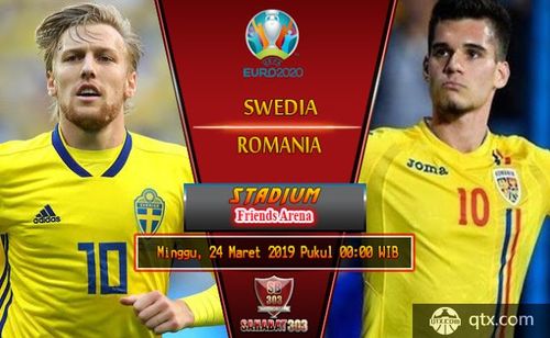瑞典对罗马尼亚足球直播